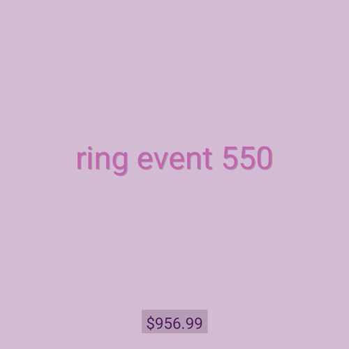 ring event 550