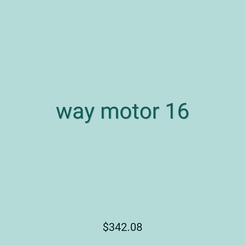 way motor 16