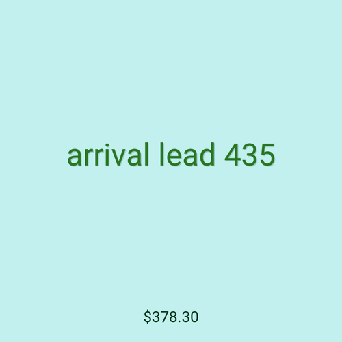 arrival lead 435
