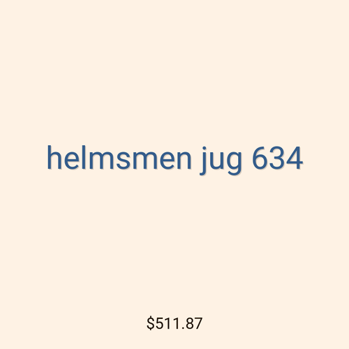 helmsmen jug 634