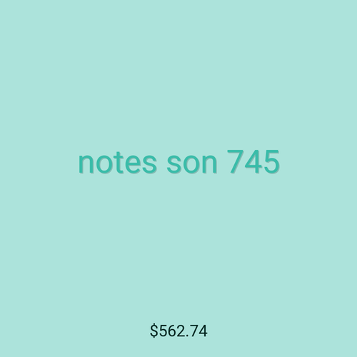 notes son 745