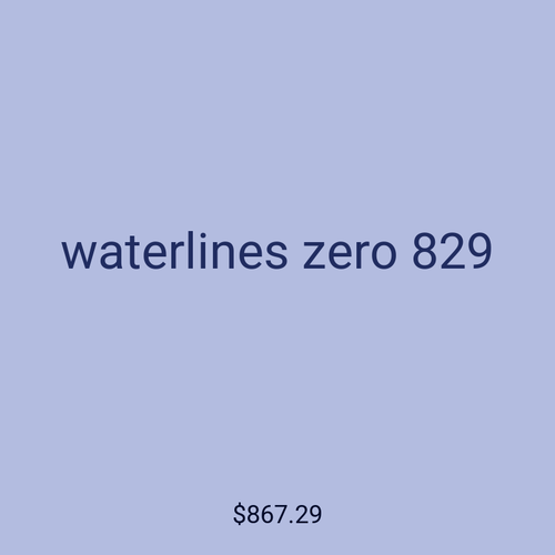 waterlines zero 829