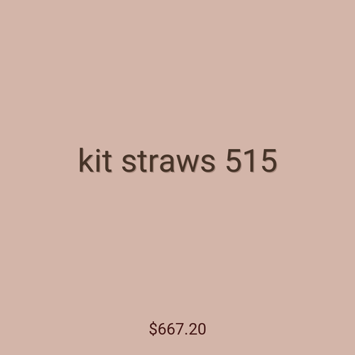kit straws 515
