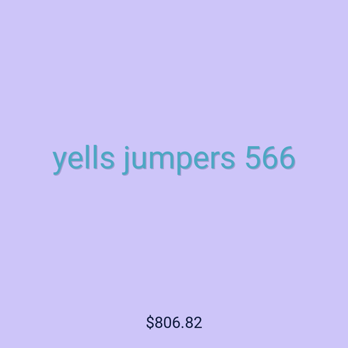 yells jumpers 566