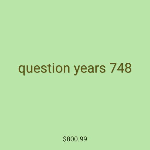question years 748