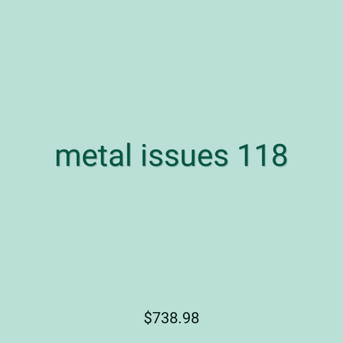 metal issues 118