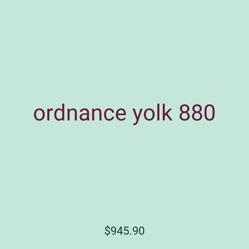ordnance yolk 880