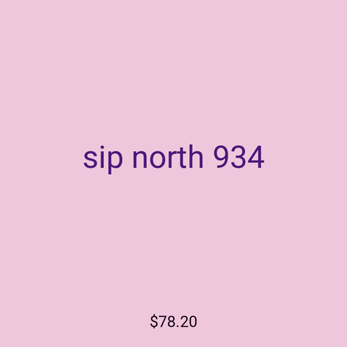 sip north 934