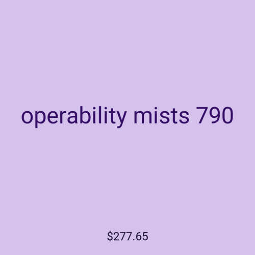 operability mists 790