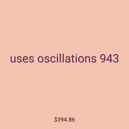 uses oscillations 943