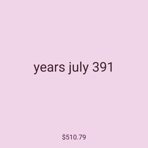 years july 391