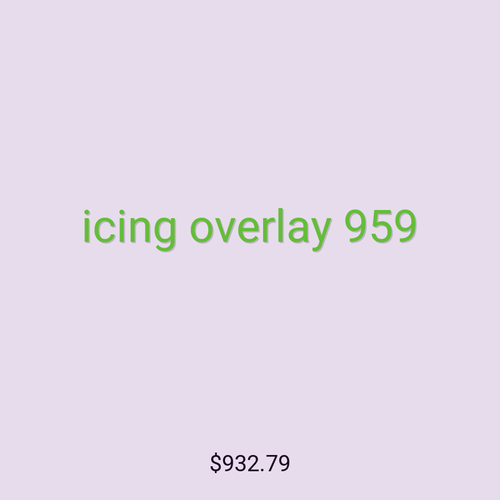 icing overlay 959