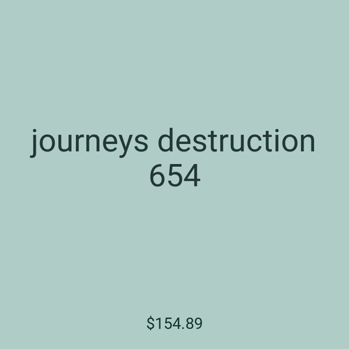 journeys destruction 654