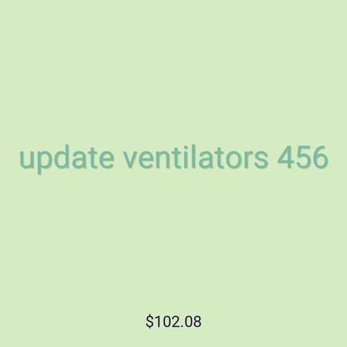 update ventilators 456