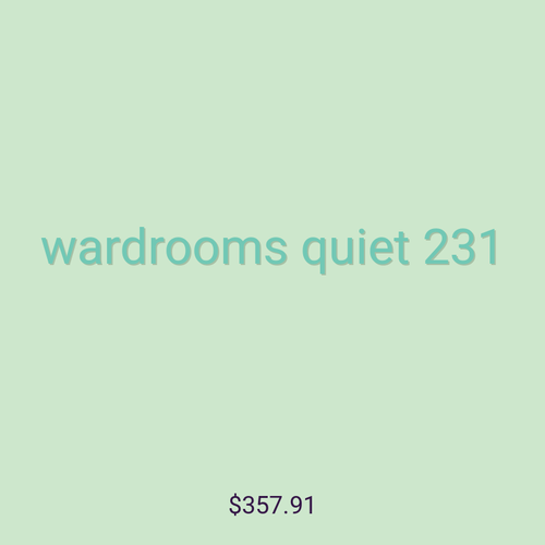 wardrooms quiet 231