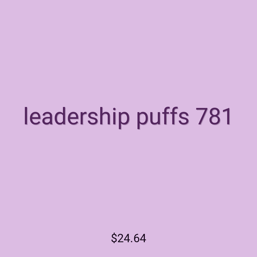 leadership puffs 781