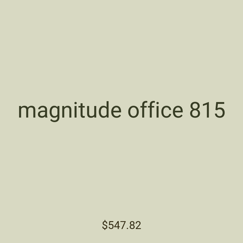 magnitude office 815