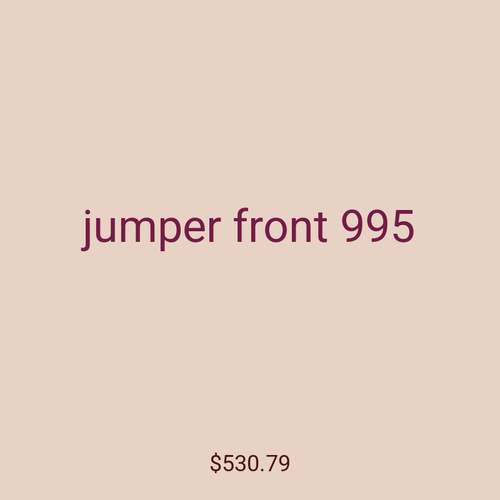 jumper front 995