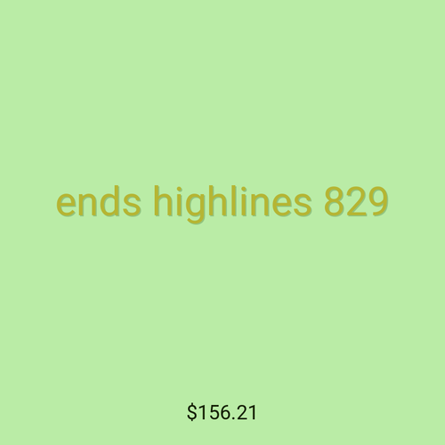 ends highlines 829