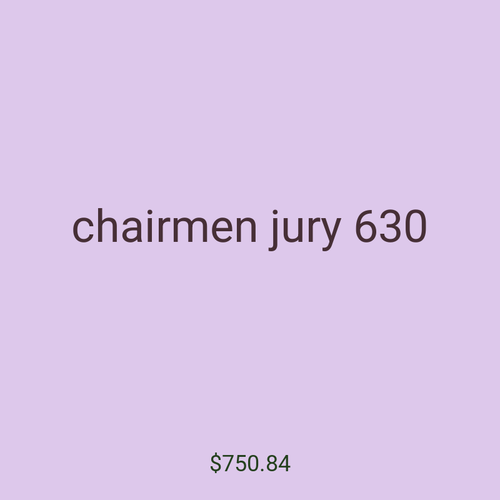 chairmen jury 630