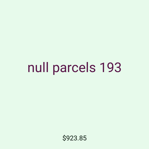 null parcels 193