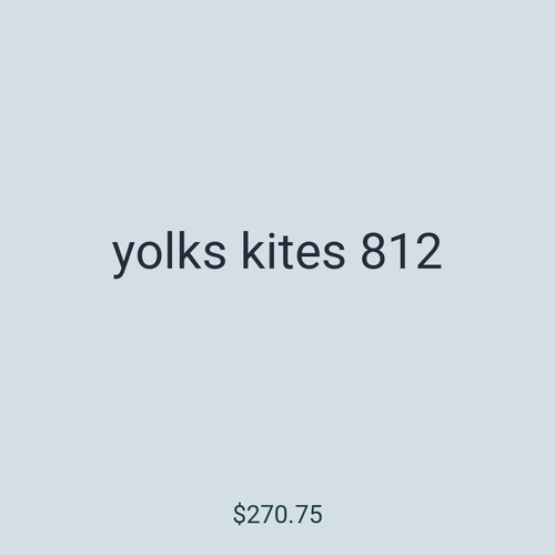 yolks kites 812