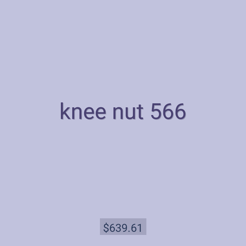 knee nut 566