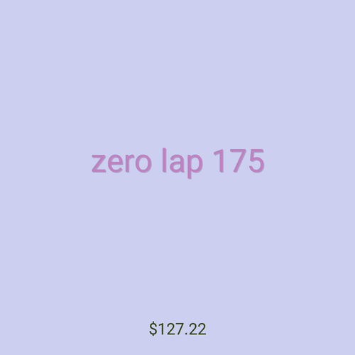 zero lap 175