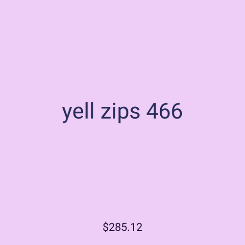 yell zips 466