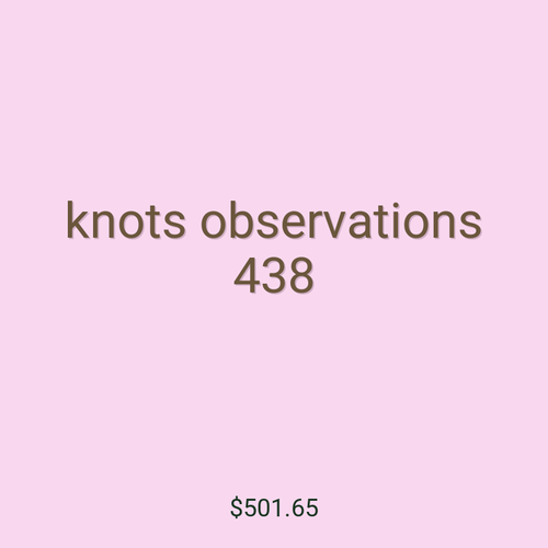 knots observations 438