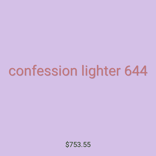confession lighter 644