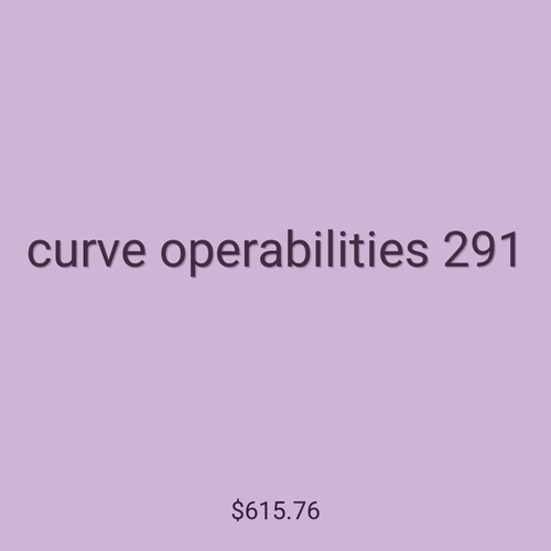 curve operabilities 291