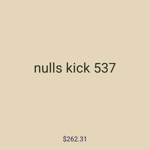nulls kick 537