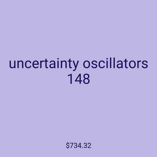 uncertainty oscillators 148