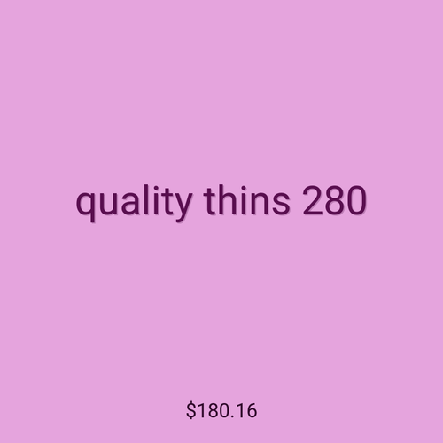 quality thins 280