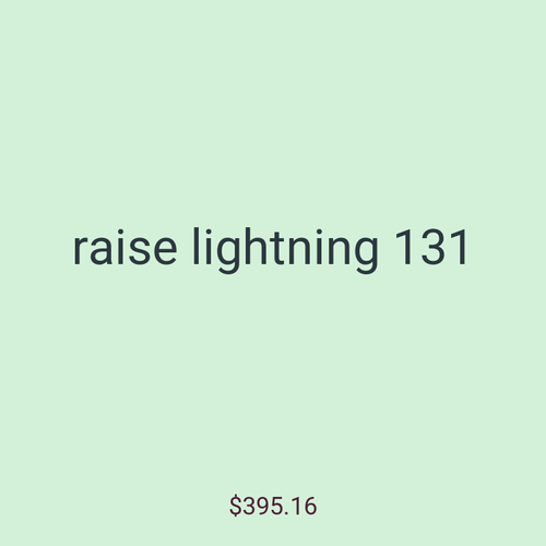 raise lightning 131