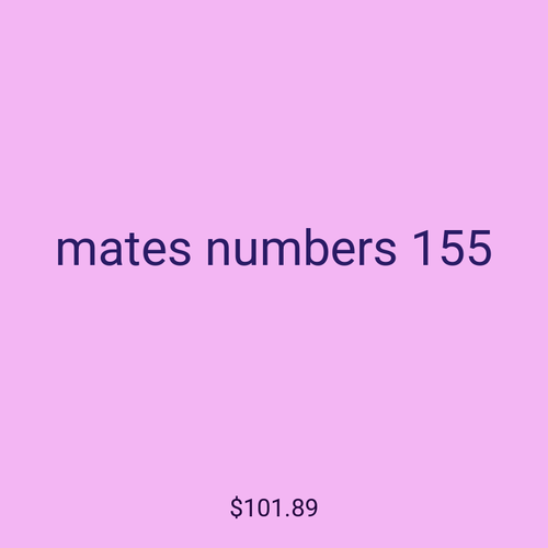 mates numbers 155