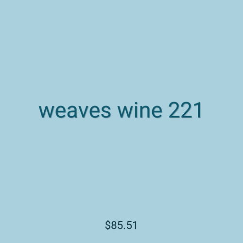 weaves wine 221
