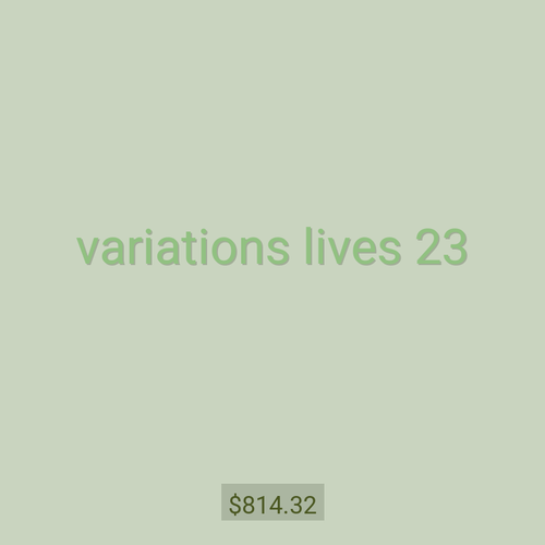 variations lives 23