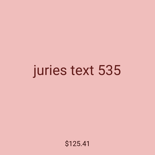 juries text 535