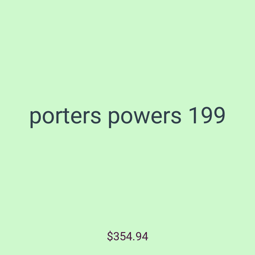 porters powers 199