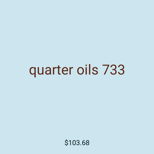 quarter oils 733