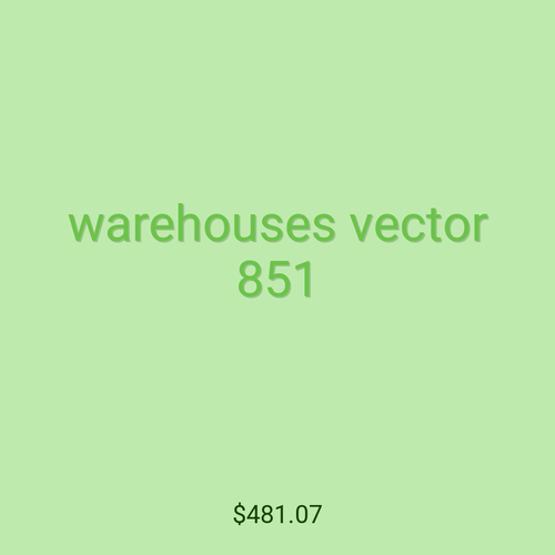 warehouses vector 851