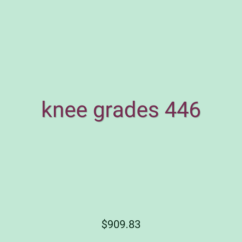 knee grades 446