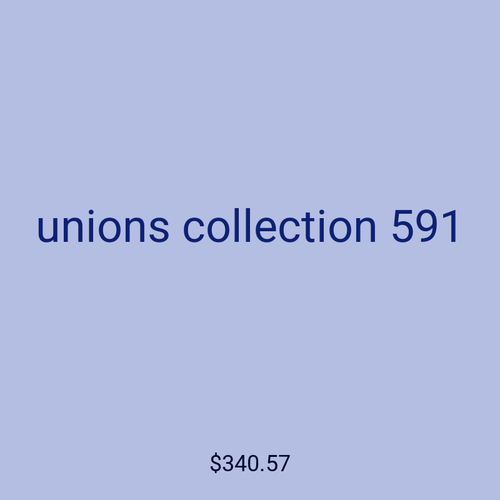 unions collection 591