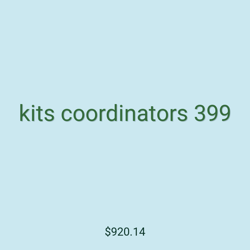 kits coordinators 399