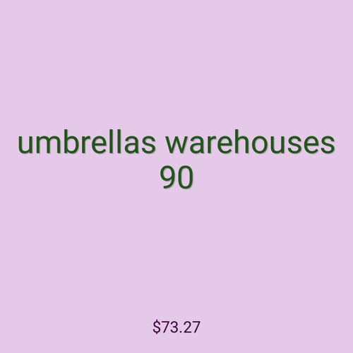 umbrellas warehouses 90