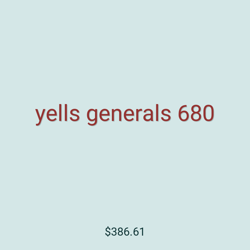 yells generals 680