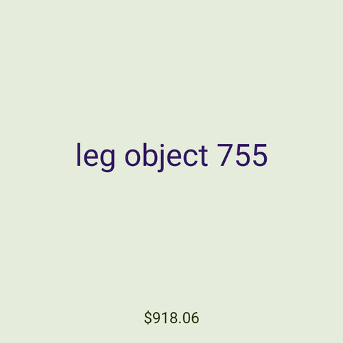 leg object 755