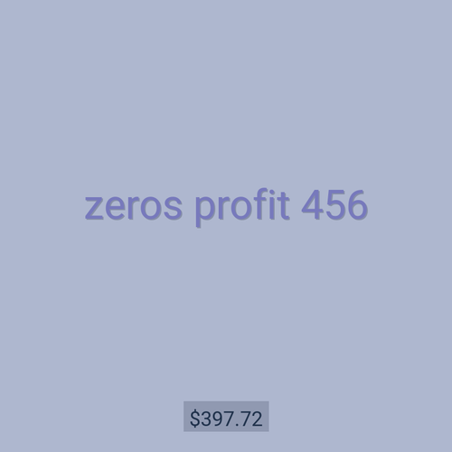 zeros profit 456